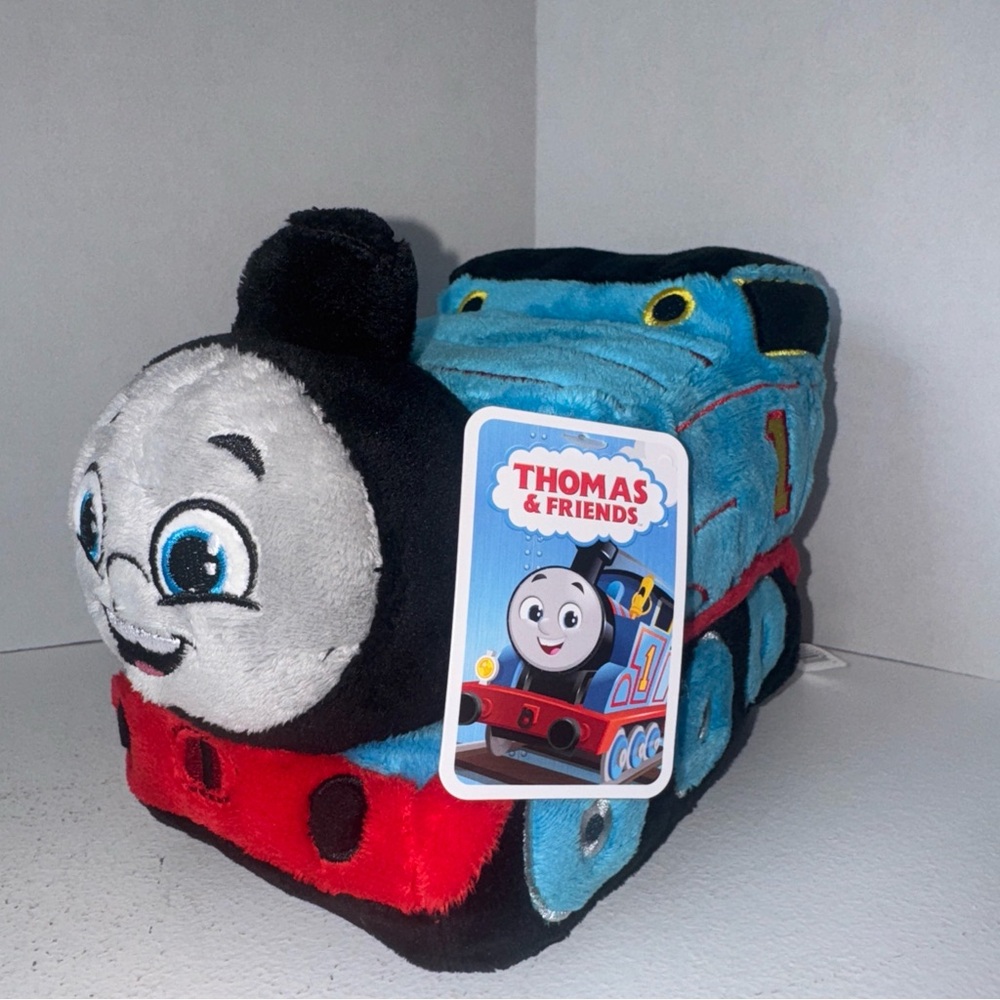 Thomas & Friends Plush Engine - Blue, Red, and Black
